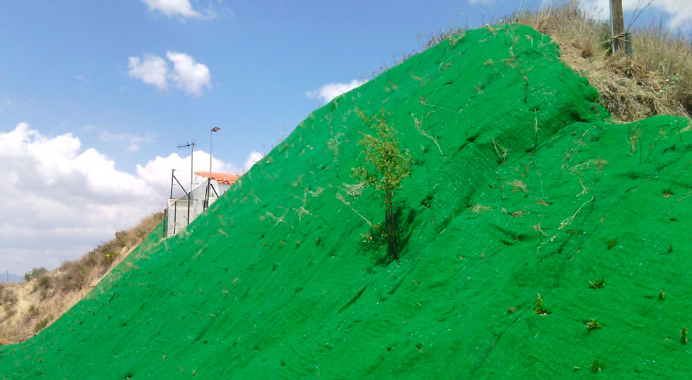 Aplicación de taludes en zonas urbanas