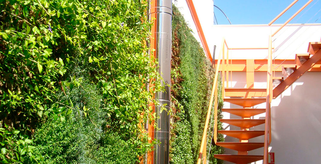 Jardines verticales y fachadas vegetadas