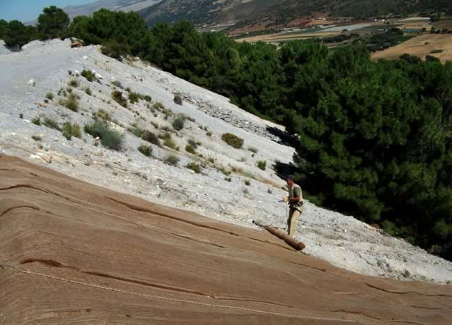 Instalación de mantas y mallas