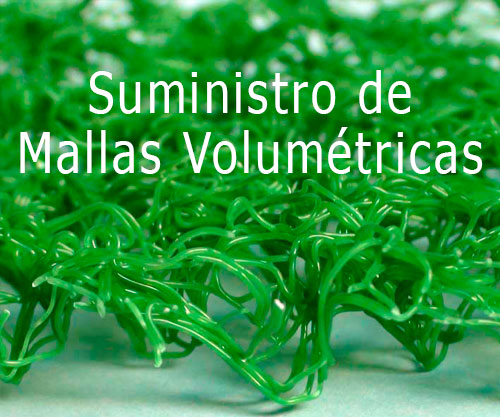 Suministro de mallas volumétricas