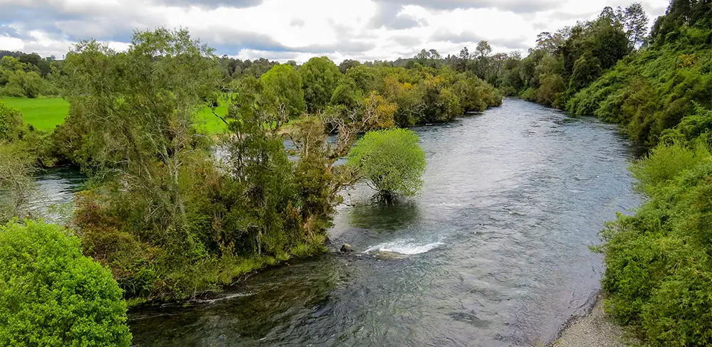 Tramo de un río