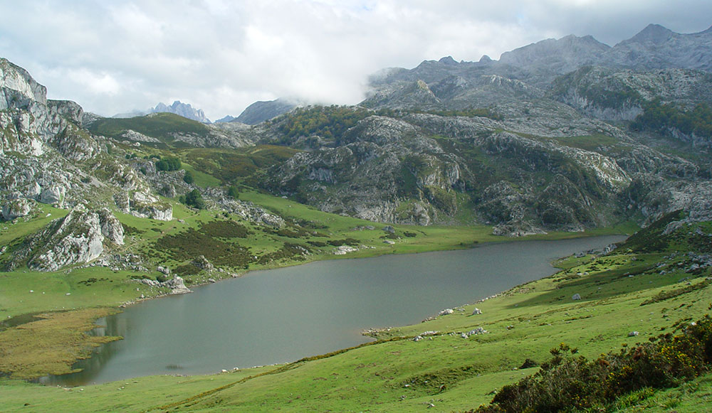 Vista de los Lagos de Covadonga